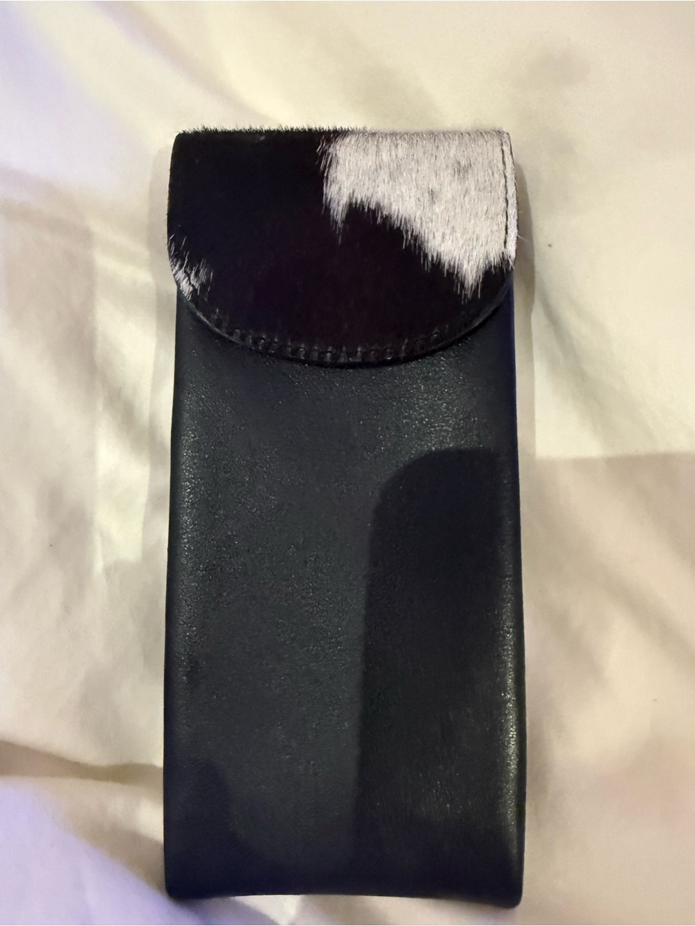 Title: Overland Leather Double Eyeglass Case – Genuine Leather
